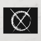 細身の男 ポストカード (正面)