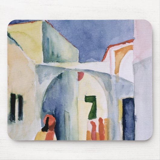 細道の下の一見 マウスパッド (正面)