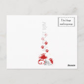 細道007の郵便はがき ポストカード (裏面)