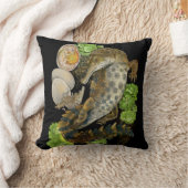 細長いワニ クッション (ブランケット)