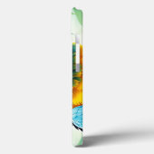 細鮮やかかい羽毛のオウム Case-Mate iPhoneケース (裏面 / 左)