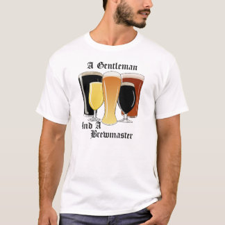 紳士およびBrewmasterのTシャツ Tシャツ