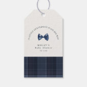 紳士が出かけている ギフトタグ (正面)