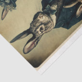 紳士とレディースラビットティッシュペーパー 薄葉紙 (詳細)