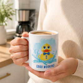 紳士なラバーダック コーヒーマグ コーヒーマグカップ