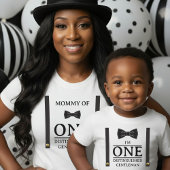 紳士な男の子1歳の誕生日お母さん Tシャツ