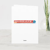 "紳士のためのゴシック"の挨拶状 カード (裏面)