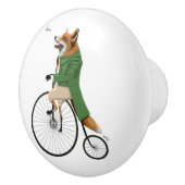 紳士のキツネトンボを追いかける セラミックノブ (右)