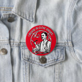 紳士のクラシック髭剃り 缶バッジ (インサイチュ)