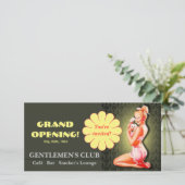 紳士のクラブ – カード、写真、招待状 (スタンド正面)