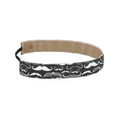 紳士のクラブ。 髭パターン アスレチックヘッドバンド (左)