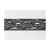 紳士のクラブ。 髭パターン 招待状ベリーバンド (裏面例)