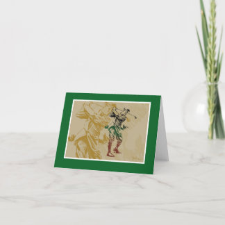 紳士のゴルファー カード