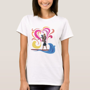紳士のサーファー-女性のための… Tシャツ
