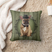 紳士のフレンチ・ブルドッグ クッション (ブランケット)