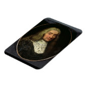 紳士のポートレート(油キャンバス) マグネット (左側)