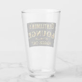 紳士のラウンジ タンブラーグラス (裏面)