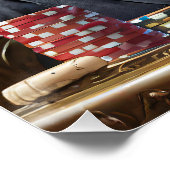 紳士の子猫ファンシー、キャッ遊トのトランプのポーカー ポスター (コーナー)