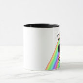 紳士の誉れ 黒蝶ネクタイ コーヒーマグ マグカップ (中央)