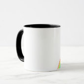 紳士の誉れ 黒蝶ネクタイ コーヒーマグ マグカップ (正面左)