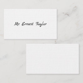 紳士の電話ビクトリアンカード コーリングカード