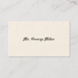 紳士の電話ビクトリアンカード コーリングカード