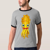 紳士のCuttlefishのワイシャツ Tシャツ (正面)