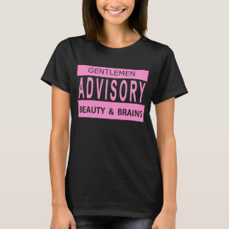 紳士アドバイザリー – 美しいとBrainsシャツ Tシャツ