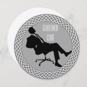 紳士クラブ招待状 招待状 (正面/裏面)