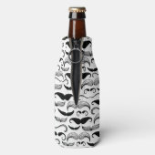 紳士クラブ。口ひげパターン2 ボトルクーラー (ボトル裏面)
