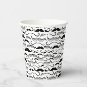 紳士クラブ。口ひげパターン2 紙コップ (右)