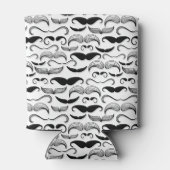 紳士クラブ。口ひげパターン2 缶クーラー (裏面)