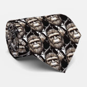 紳士サスカッチおもしろい- Bigfoot ネクタイ (ロール)