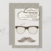 紳士ジム招待状 招待状 (正面/裏面)