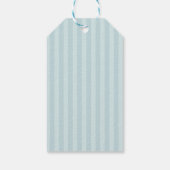 紳士モダン男の赤ちゃんシャワーパーティー ギフトタグ (裏面)