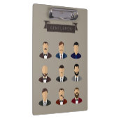 紳士レトロスタイル クリップボード (右)