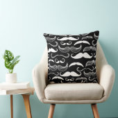 紳士会口ひげの模様 クッション (椅子)