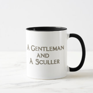 紳士及びScullerのマグ マグカップ