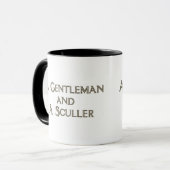 紳士及びScullerのマグ マグカップ (正面左)