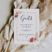 紳士室看板テンプレート, ローズウェディング 招待状