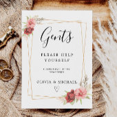 紳士室看板テンプレート, ローズウェディング 招待状