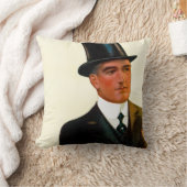 紳士用シャツカラーと袖口 クッション (ブランケット)