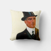 紳士用シャツカラーと袖口 クッション (正面)