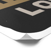 紳士用バーバーバーショップ ポスター (角)