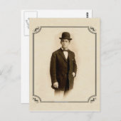 紳士用ビクトリアンはがき ポストカード (正面/裏面)