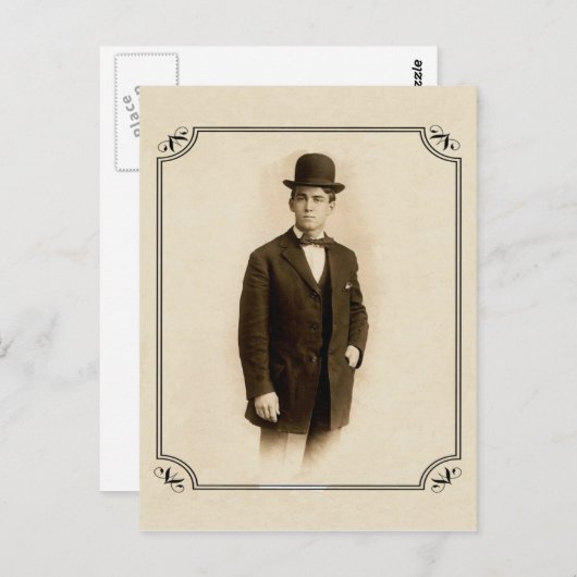 紳士用ビクトリアンはがき ポストカード (正面/裏面)