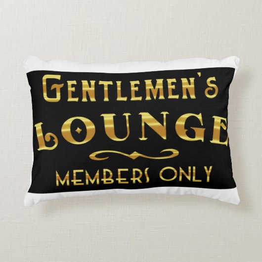 紳士用ラウンジ アクセントクッション (正面)