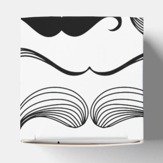 紳士用口ひげパターンすべての形状とサイズ フェイバーボックス (上部)