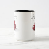 紳士農家15オズ。コーヒーマグ(グースベリー) ツートーンマグカップ (中央)