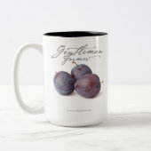 紳士農家15オズ。コーヒーマグ(プラム) ツートーンマグカップ (左)